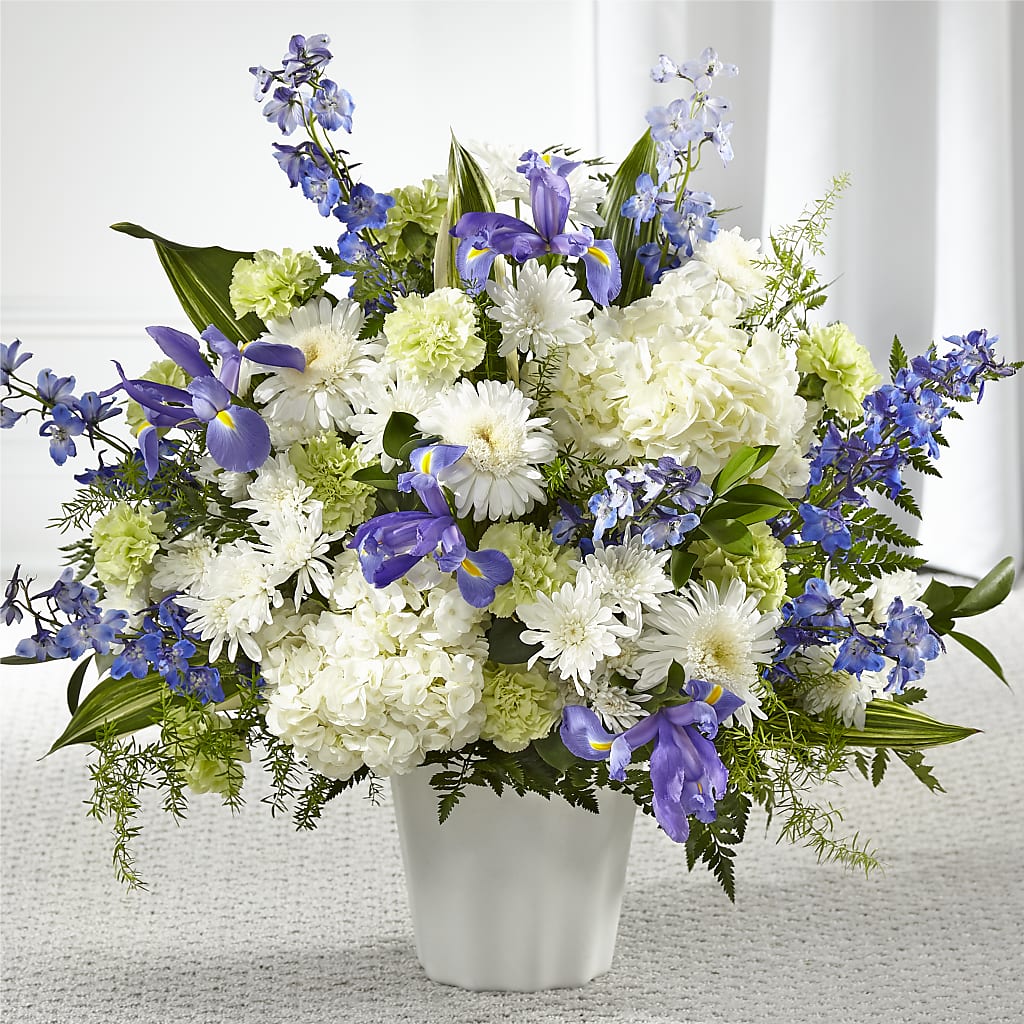 Soft Serenity Floor Basket – Flowers Within Hours, Palos Heights IL