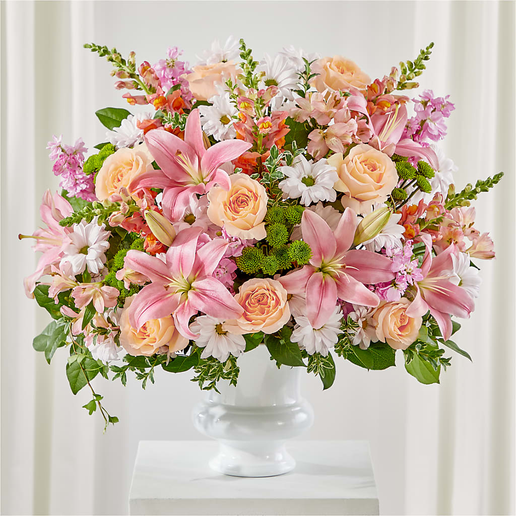 Heartfelt Gesture Urn Arrangement – Flowers Within Hours, Palos Heights IL