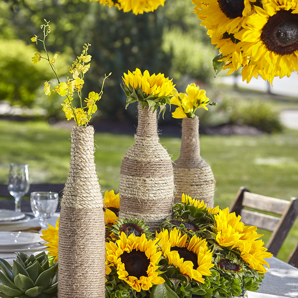 Sublime Garden Centerpiece – Flowers Within Hours, Palos Heights IL