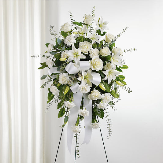 With Care Standing Spray –  Flowers Within Hours, Palos Heights IL