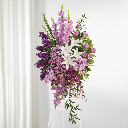 Never Alone Standing Spray –  Flowers Within Hours, Palos Heights IL