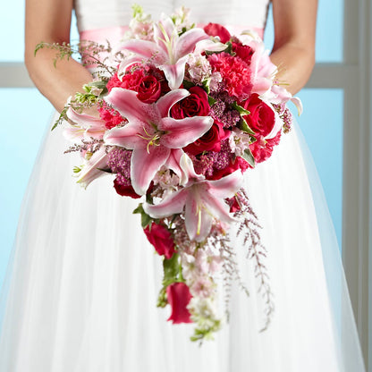 Lily & Rose Bouquet –  Flowers Within Hours, Palos Heights IL